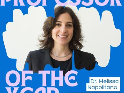 Dr. N honored as professor of the year