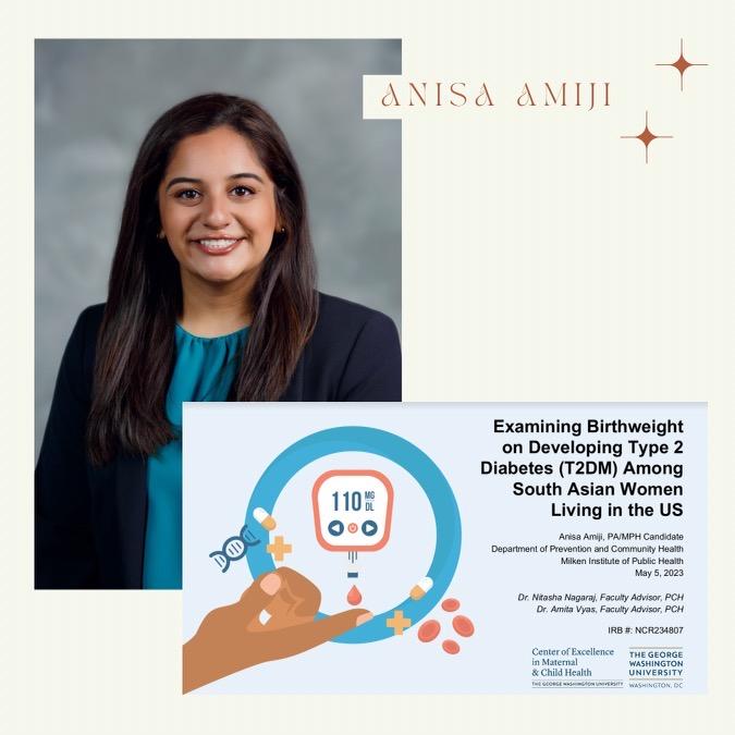 Anisa Amiji CE presentation and headshot